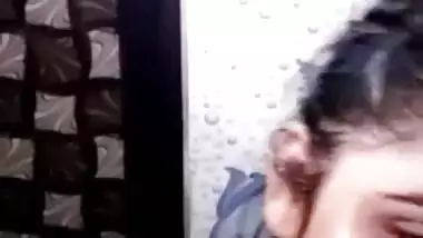 Cute nursing girl naked bathing video