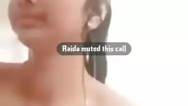 Virgin girlfriend nude bath viral video call show