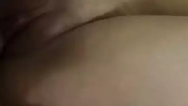 Naked girl in hotel room fucked by lover with condom