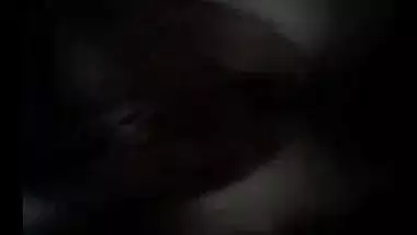 Busty Bengali girlfriend records masturbation session