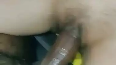 19-year-old teen takes a huge dick in her desi pussy