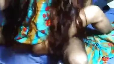 Horny house wife sucking and hard fucking in green salwar