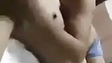 Boob sucking erotic Indian foreplay